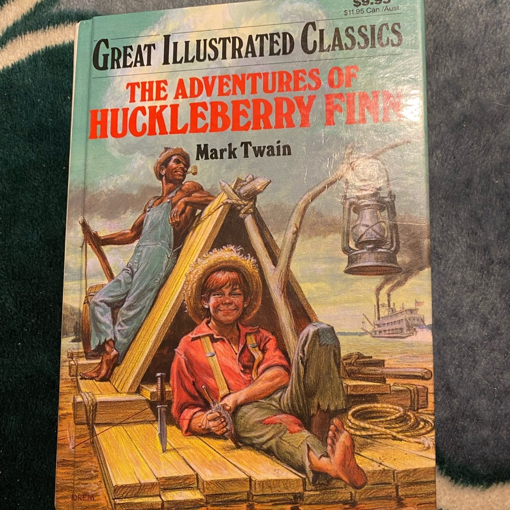 📚2/$10📚 The Adventures of Huckleberry Finn - Adapted Version By Deidre S. Laiken